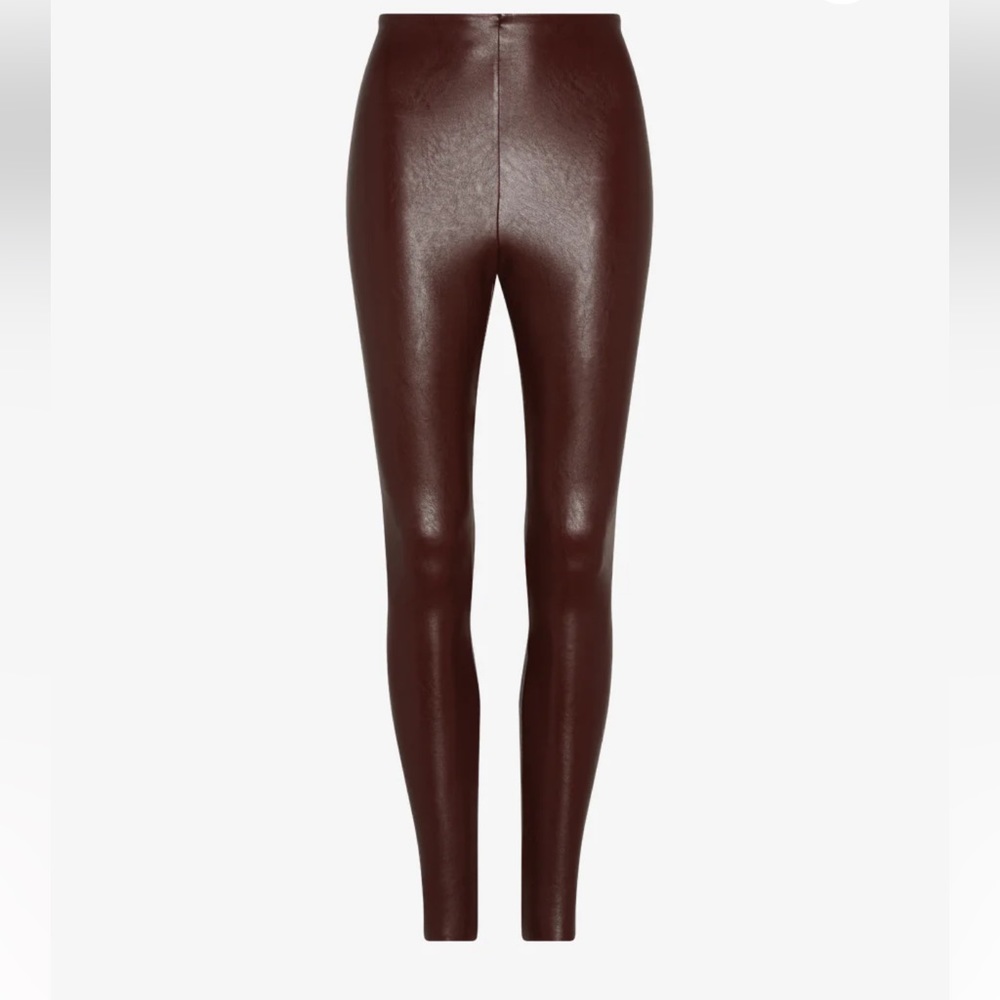Commando Faux leather brown leggings. Size small. Barely worn.